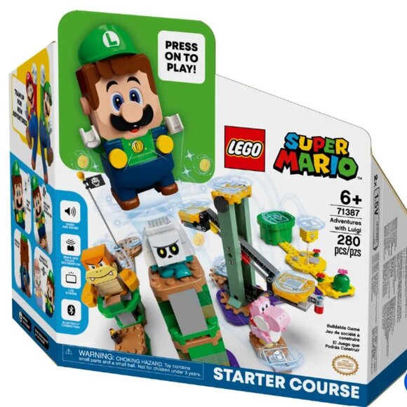 Lego Set 71387 Super Mario Adventures with Luigi Starter Course - Picture 1 of 5